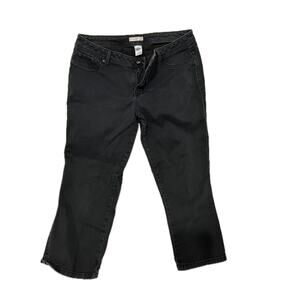Westport 1962 Short Legged Womans Black Jeans 16
